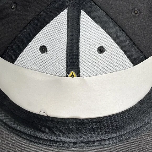 New Orleans Saints Fleur De Lis Football  Ball Cap Hat Adjustable Hook N Loop - Picture 8 of 9